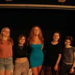 Cast and creative team from Teeth by Estelle Warner at Playhouse East