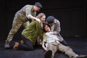 Scene from Jester Collective’s Lear at Theatro Technis