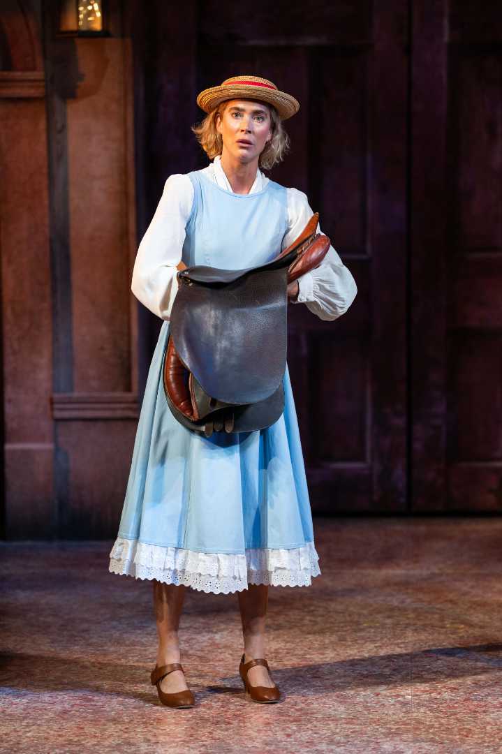 Jodie Steele in Our Man in Havana at Theatre Royal Windsor.